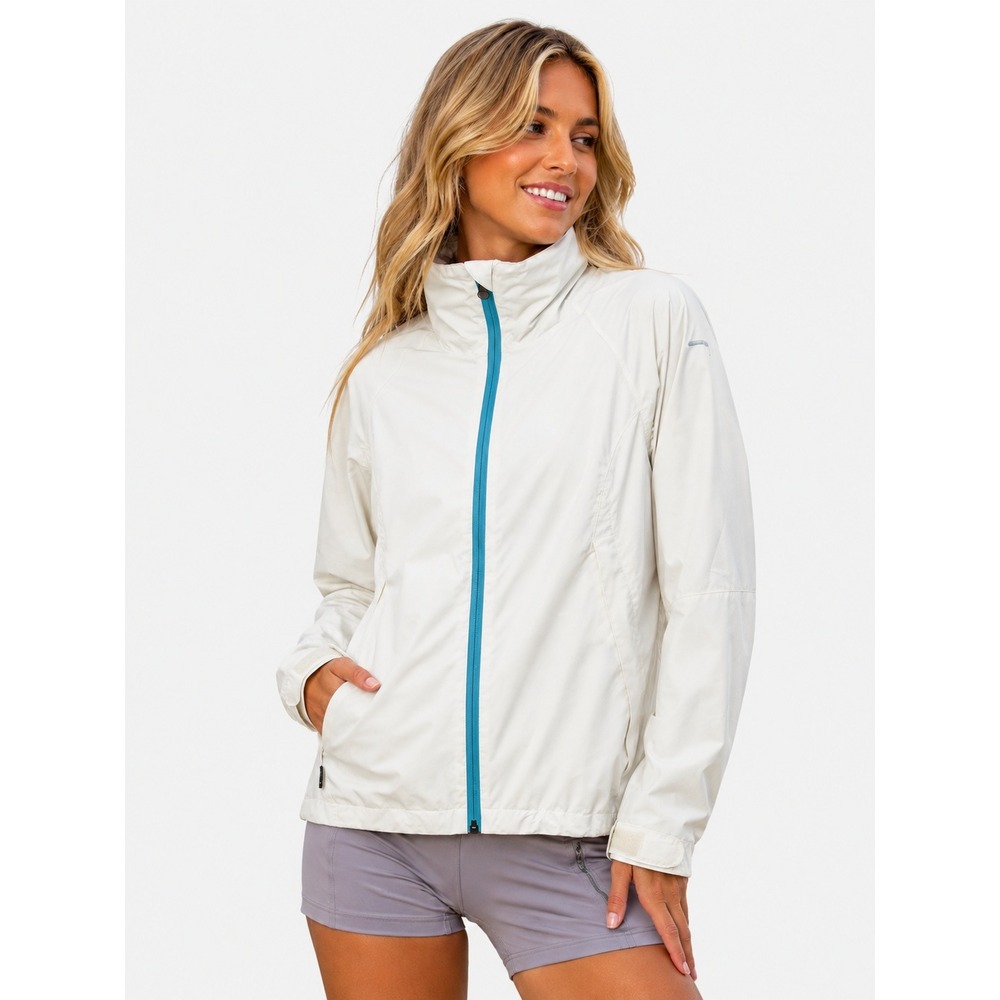 Cross Sportswear FTX White Full Zip Performance Windbreaker Jacket XS